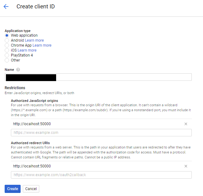 login with google 2